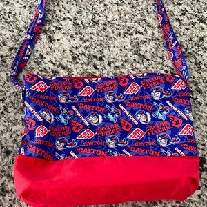 University of Dayton Flyers in Ohio shoulder strap handbag